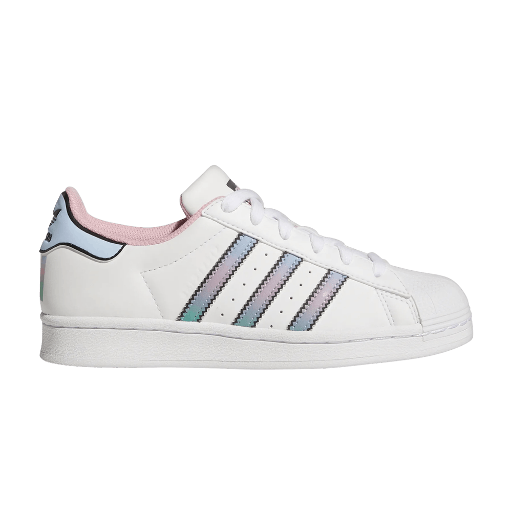 Adidas Superstar J 'White Light Pink'