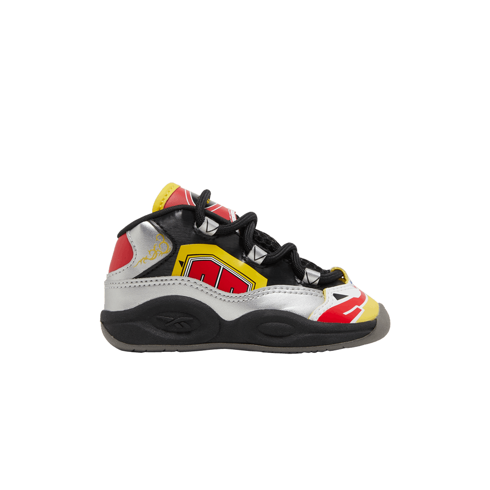 Power Rangers x Reebok Question Mid Toddler 'Megazord Battle Mode!'