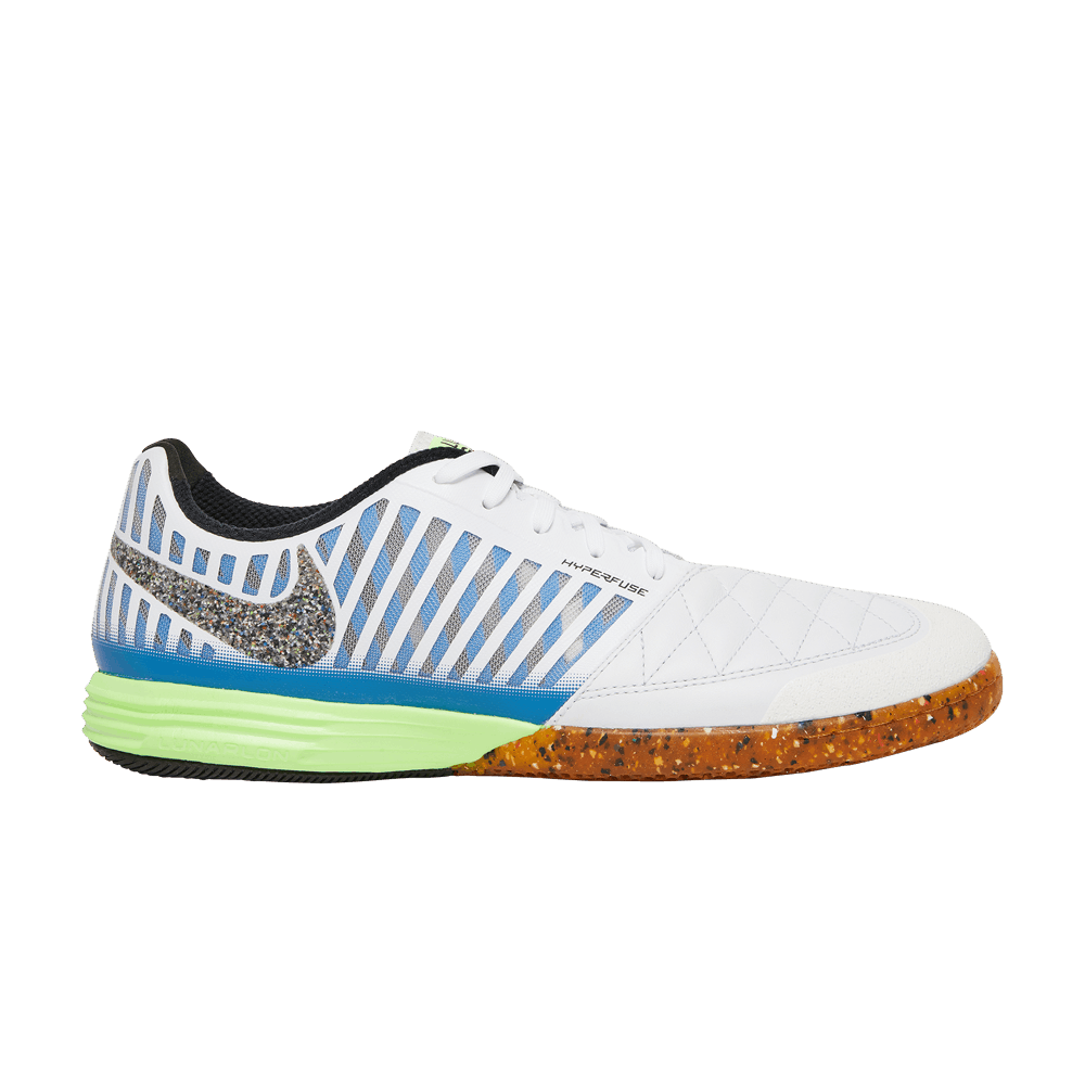 Nike Lunar Gato 2 IC 'Black Light Photo Blue Lime Glow'