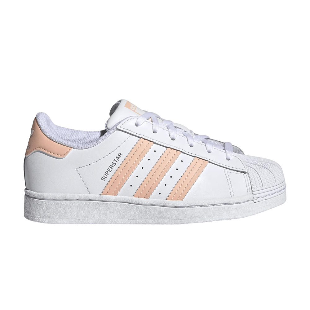 Adidas Superstar J 'White Haze Coral'