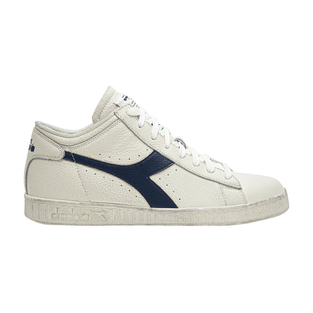 Game L Waxed Row Cut 'White Blue Caspian Sea'