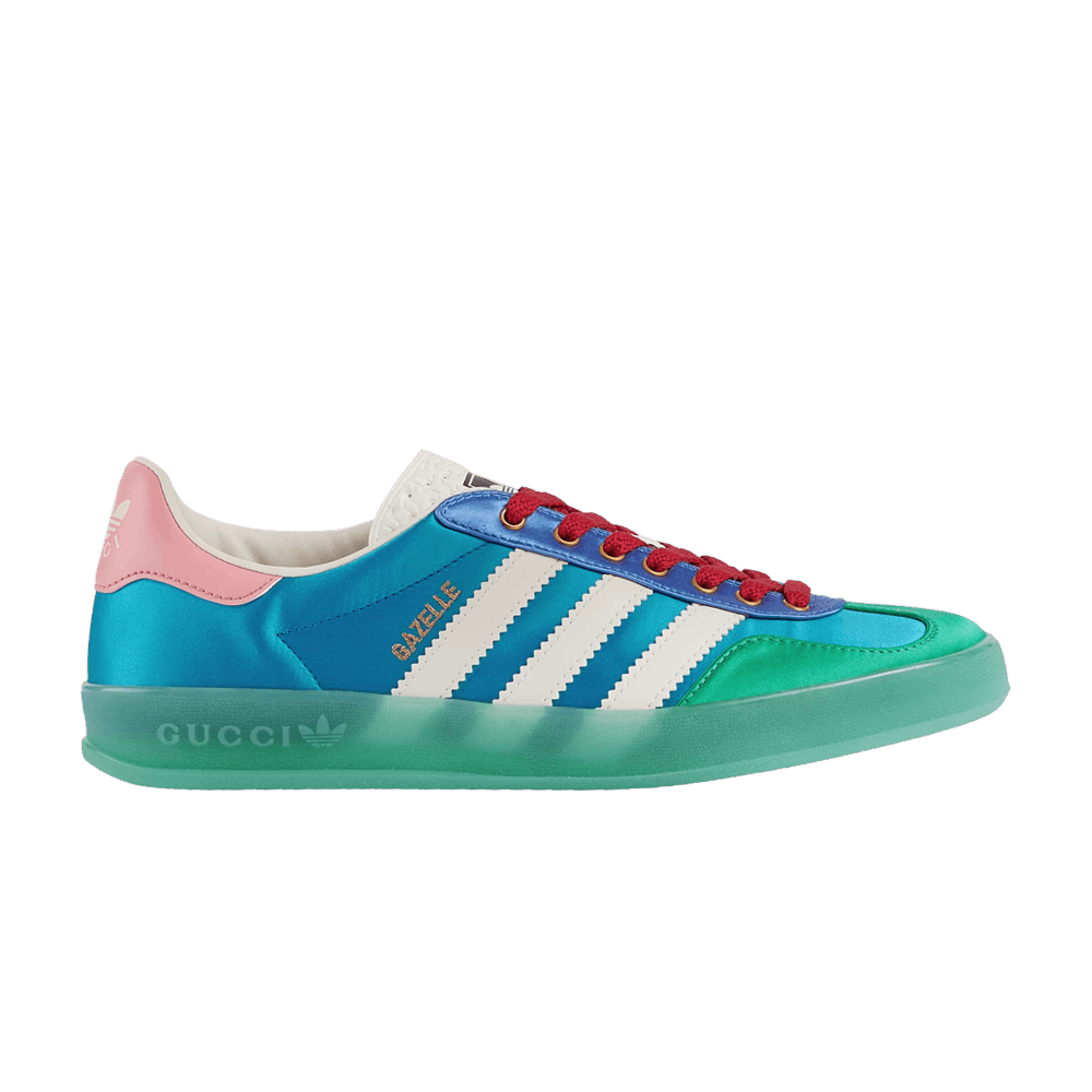Adidas x Gucci Wmns Gazelle 'Light Blue Silk'