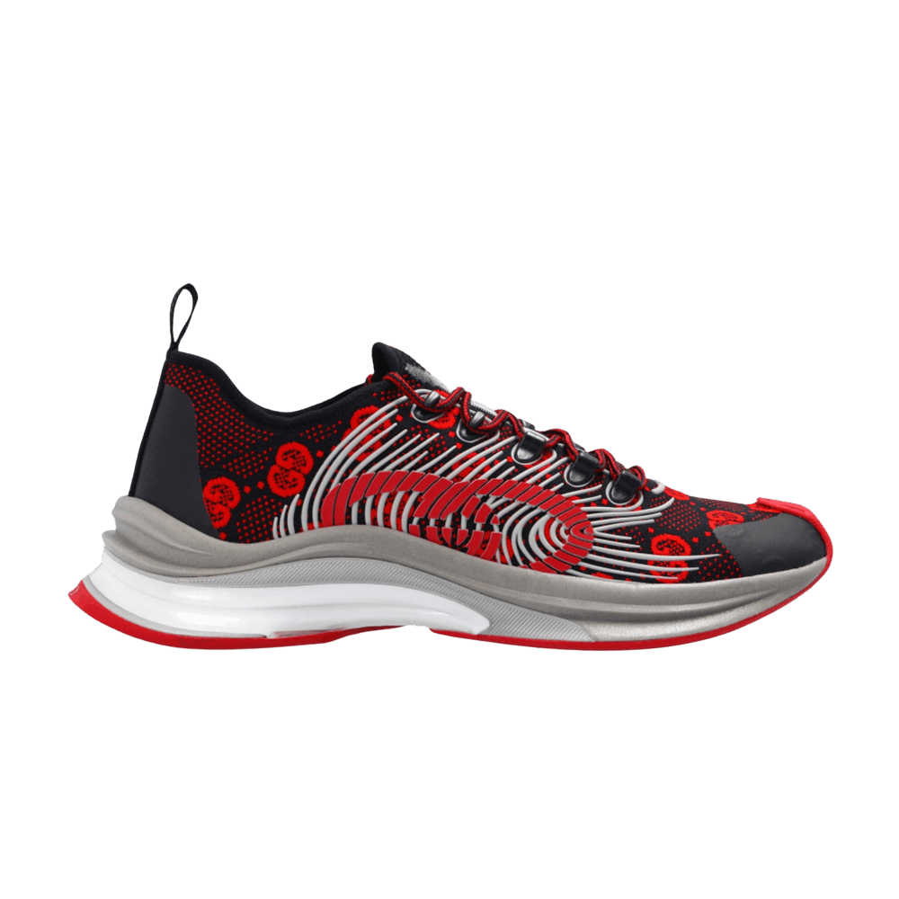 Gucci Run Sneaker 'Black Red'