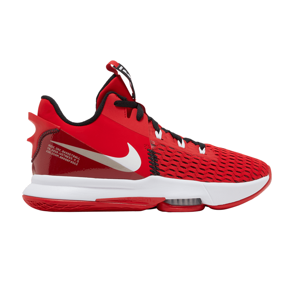 Nike LeBron Witness 5 'University Red' - CQ9380-601