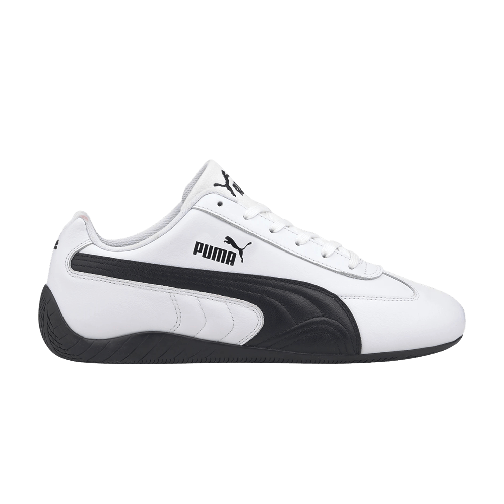 Pre-owned Puma Speedcat Shield Leather 'white Black'