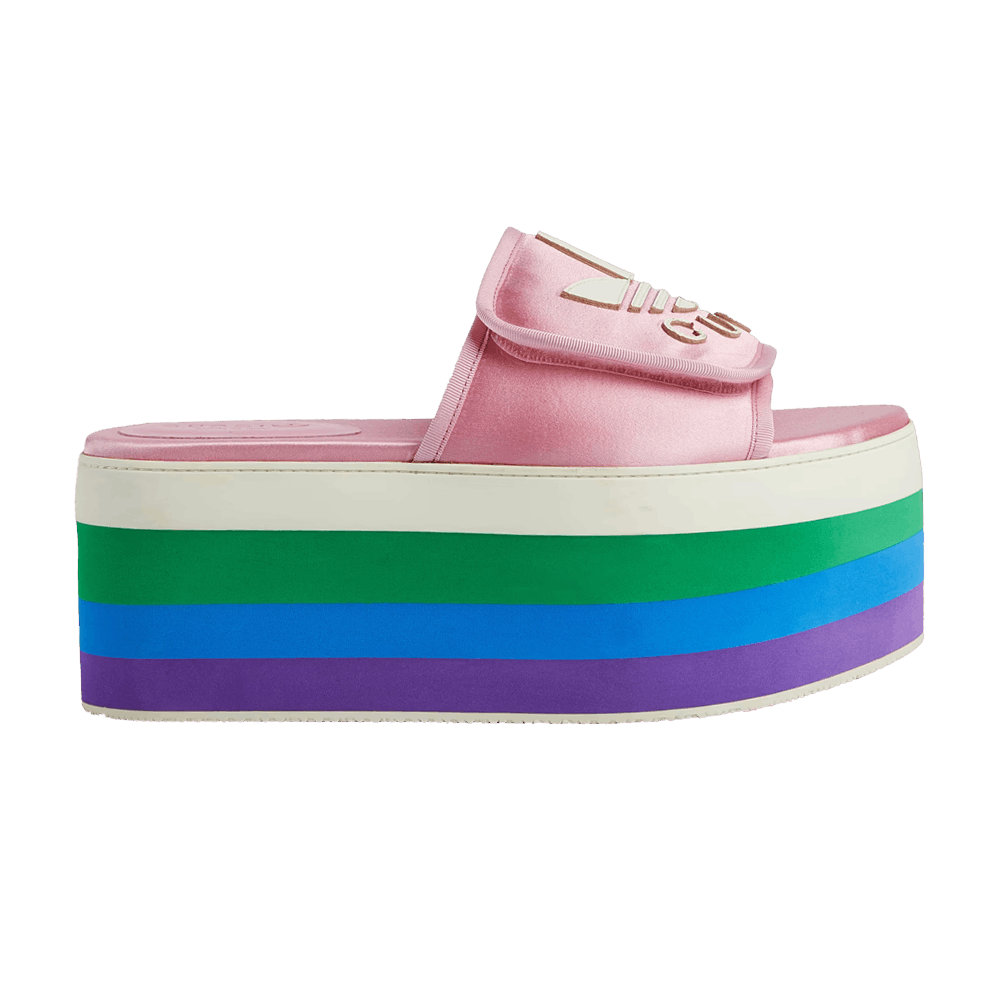 Adidas x Gucci Wmns Platform Sandal 'Pink Silk'