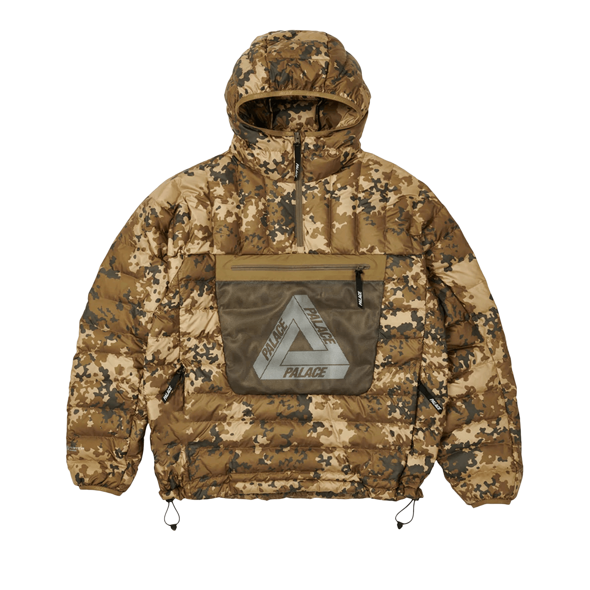 Palace Pertex Q-Lite Down Jacket 'Brown Moss Camo'