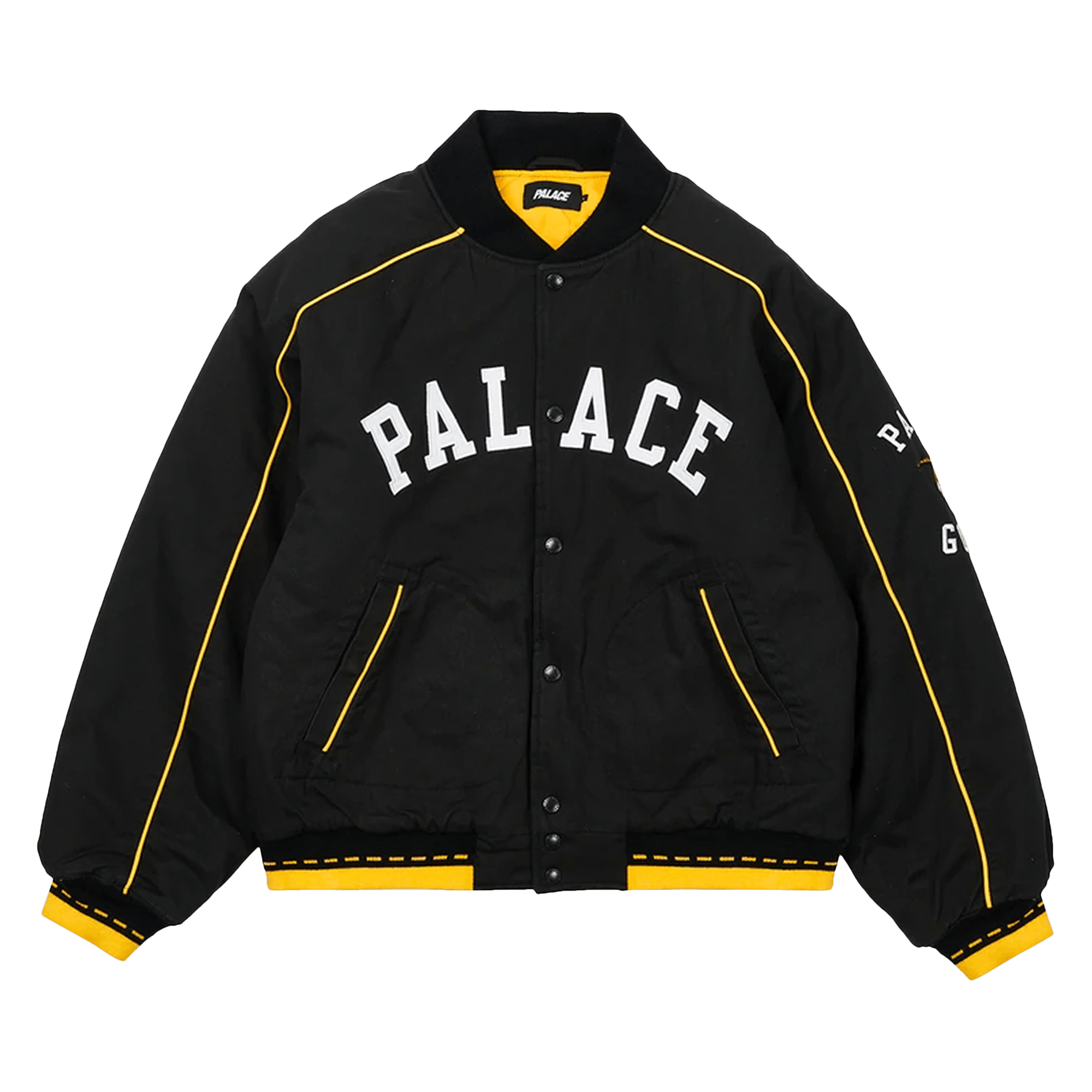 Pre-owned Palace Goats Varsity Jacket 'black'