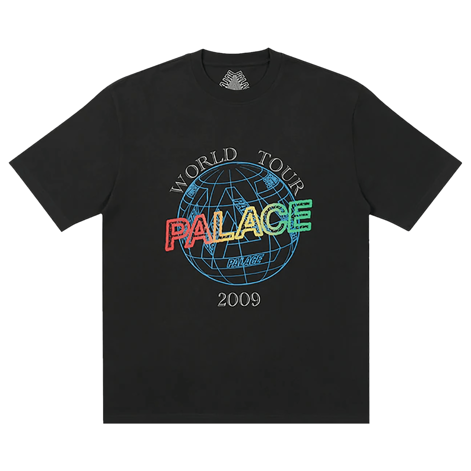 Palace World Tour T-Shirt 'Black'