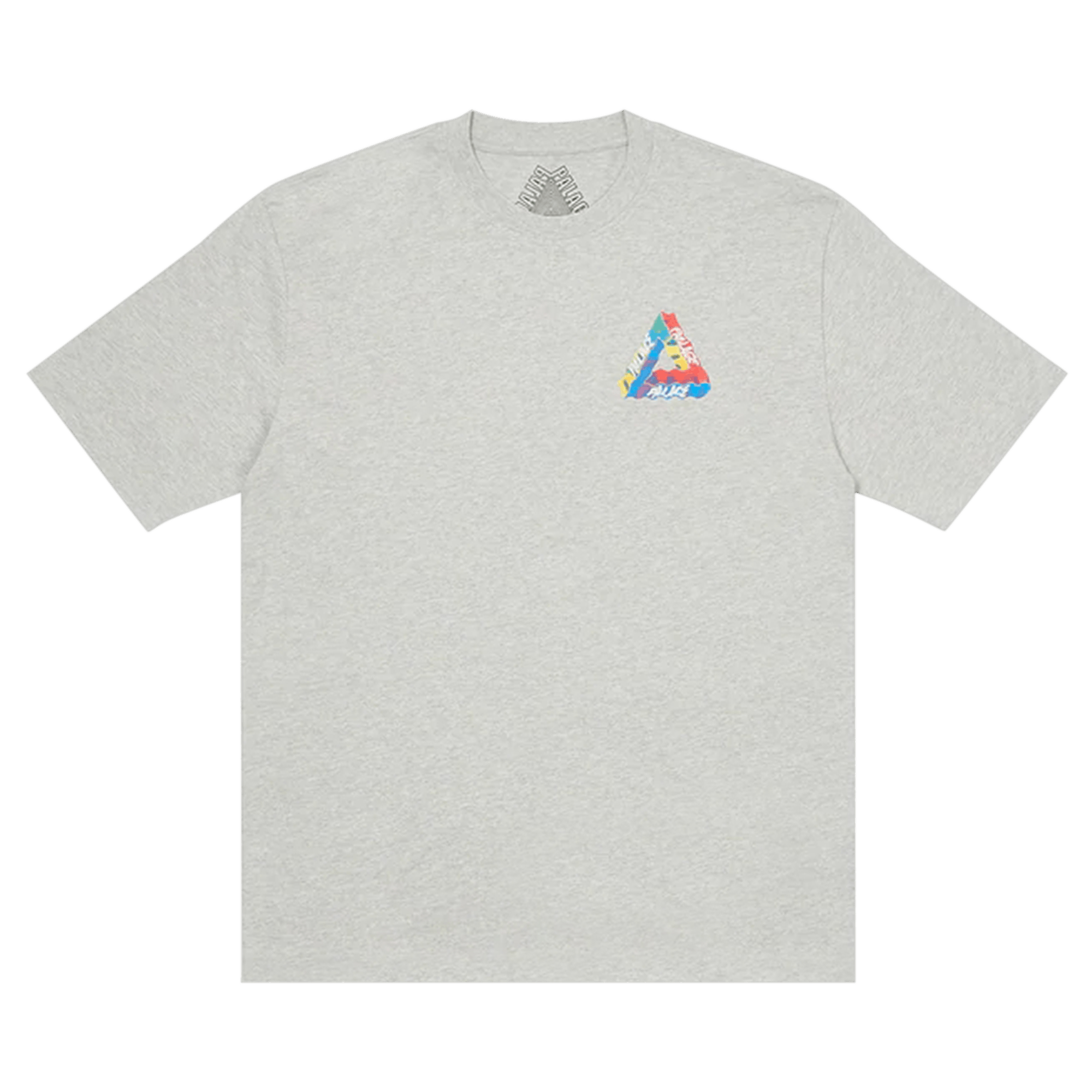Palace Tri-Visions T-Shirt 'Grey Marl'