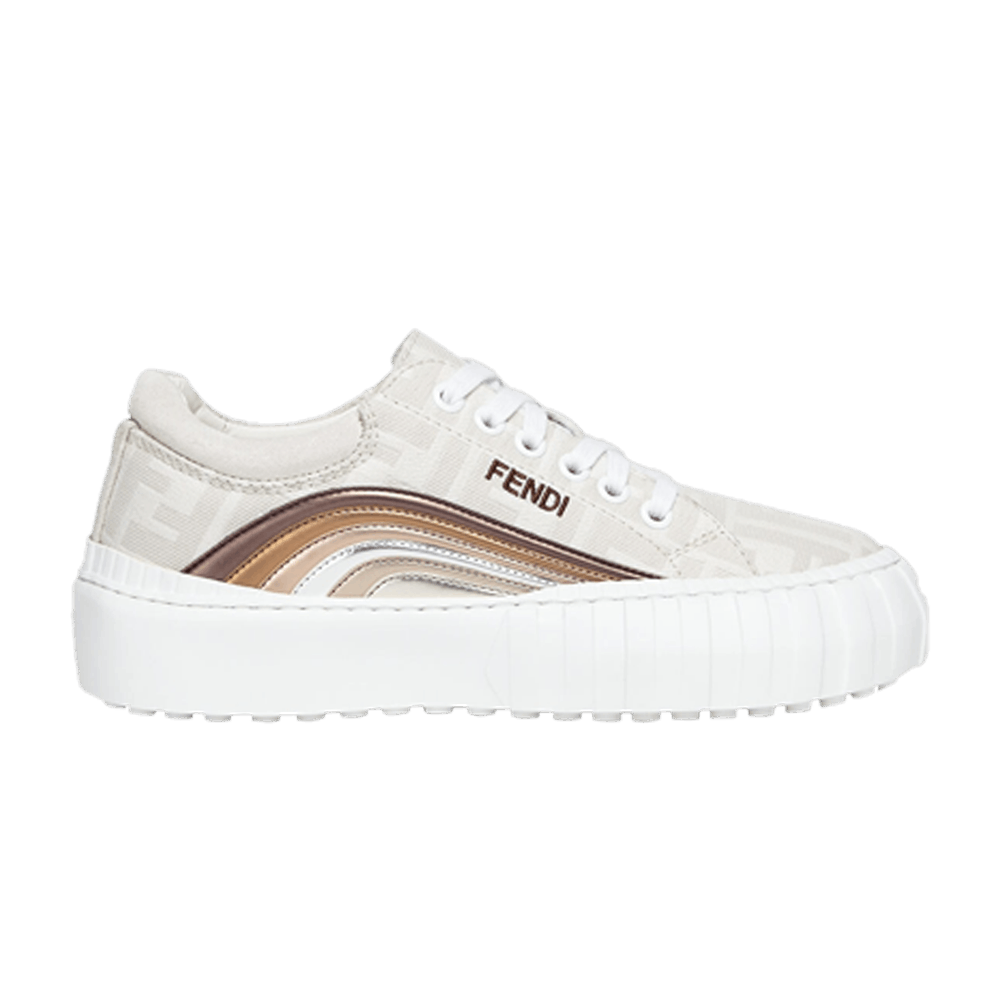 Fendi Wmns Force 'White Brown'