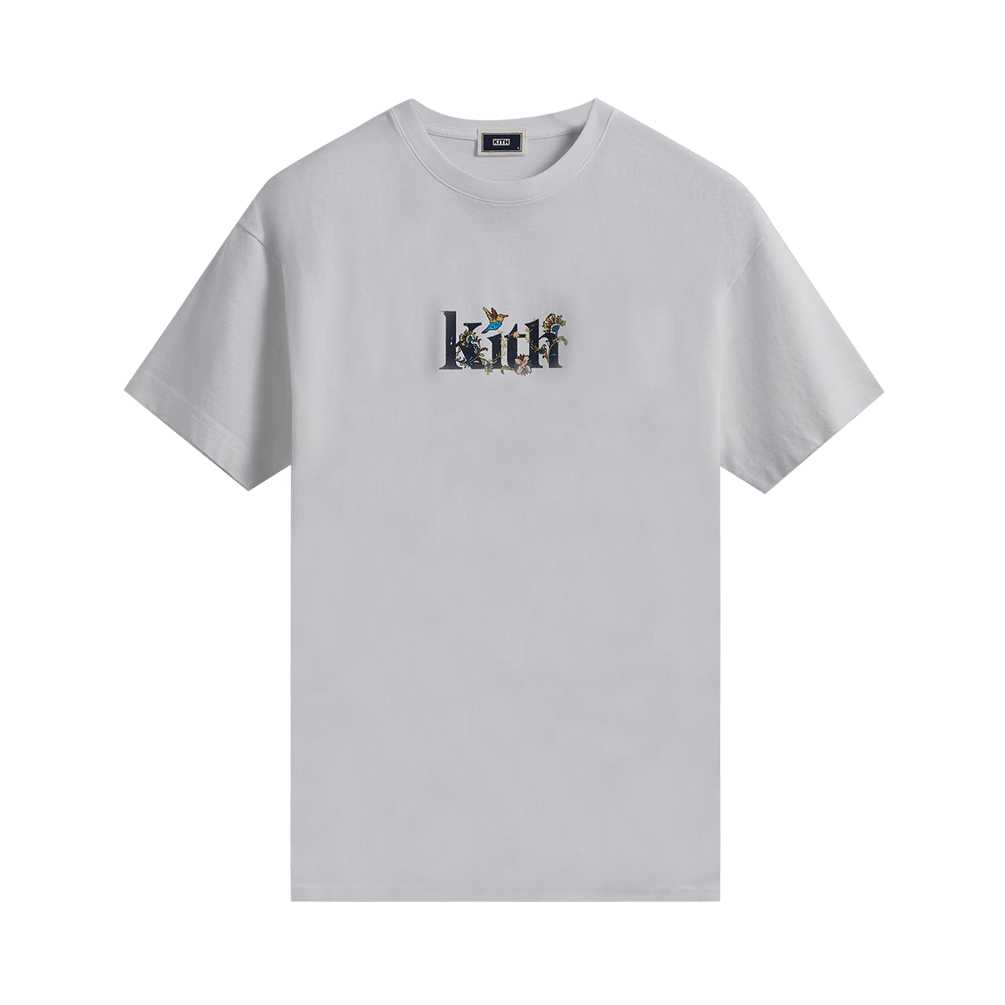 Kith Jacobean Serif Logo Vintage Tee 'White'