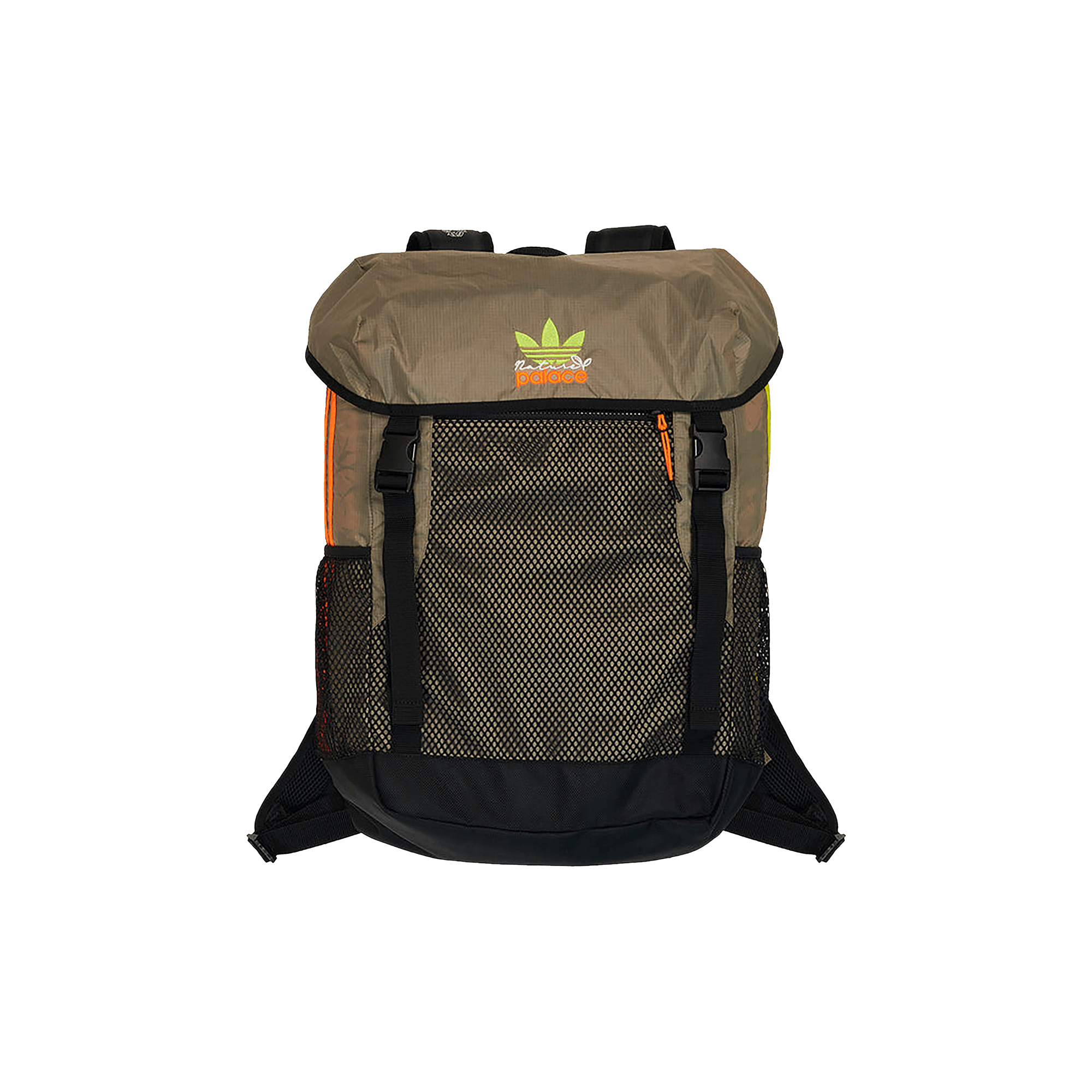 Palace x adidas Nature Backpack 'Blanch Cargo/Signal Orange'