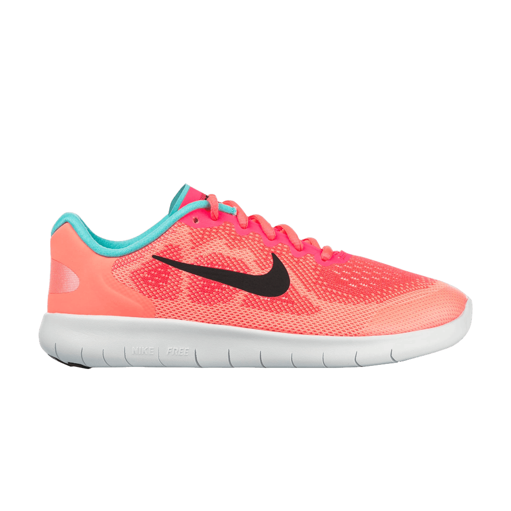 NIKE NIKE FREE RN 2017 GS 'RACER PINK'