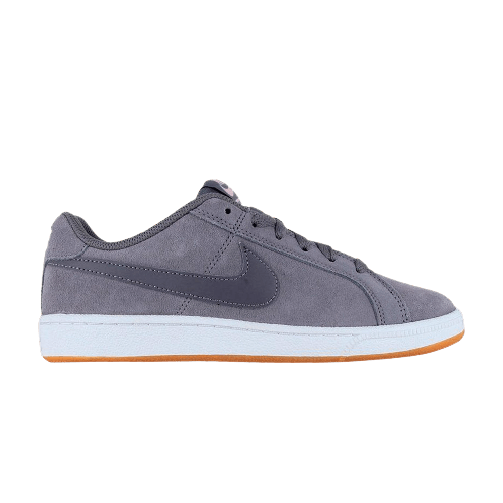 Pre-owned Nike Wmns Court Royale Suede 'gun Smoke' In Grey