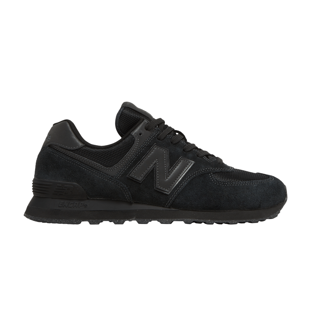 Buy New Balance 574 'Triple Black' - MH574OACD | GOAT