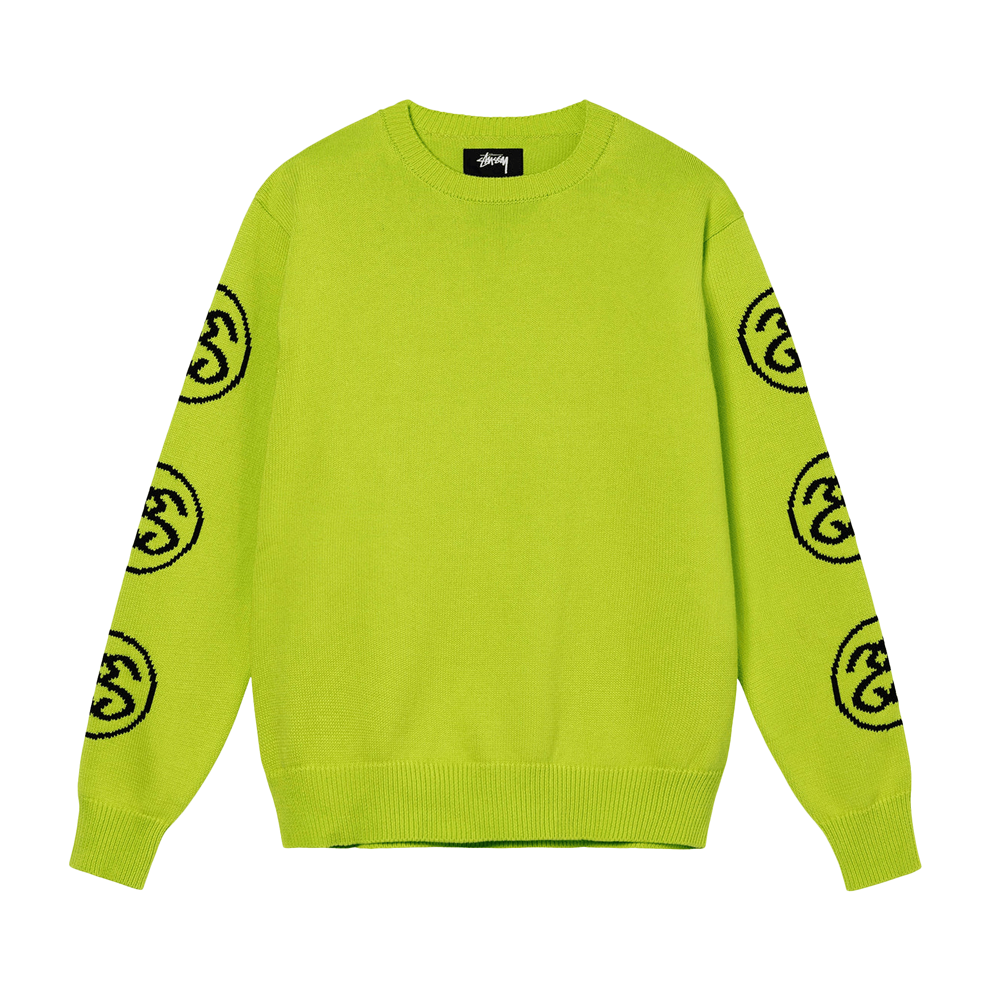 Stussy SS-Link Sweater 'Lime'