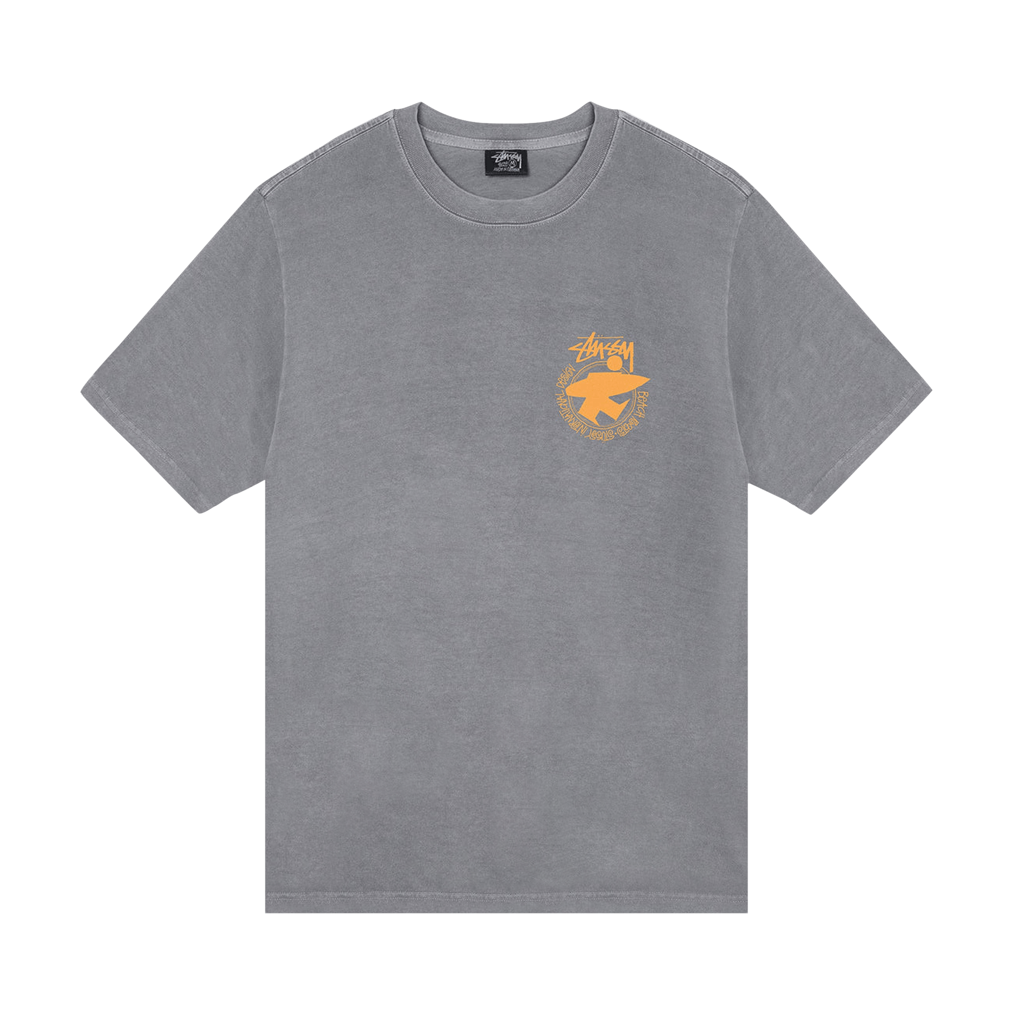 Stussy Beach Roots Pigment Dyed Tee 'Grey'