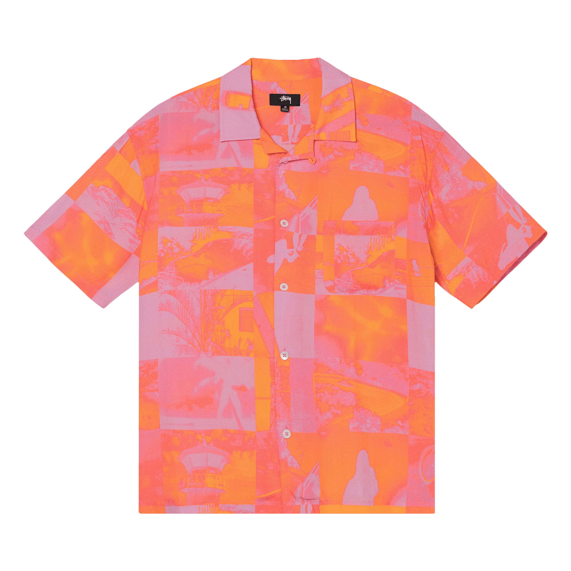 Stussy Photo Film Shirt 'Pink'
