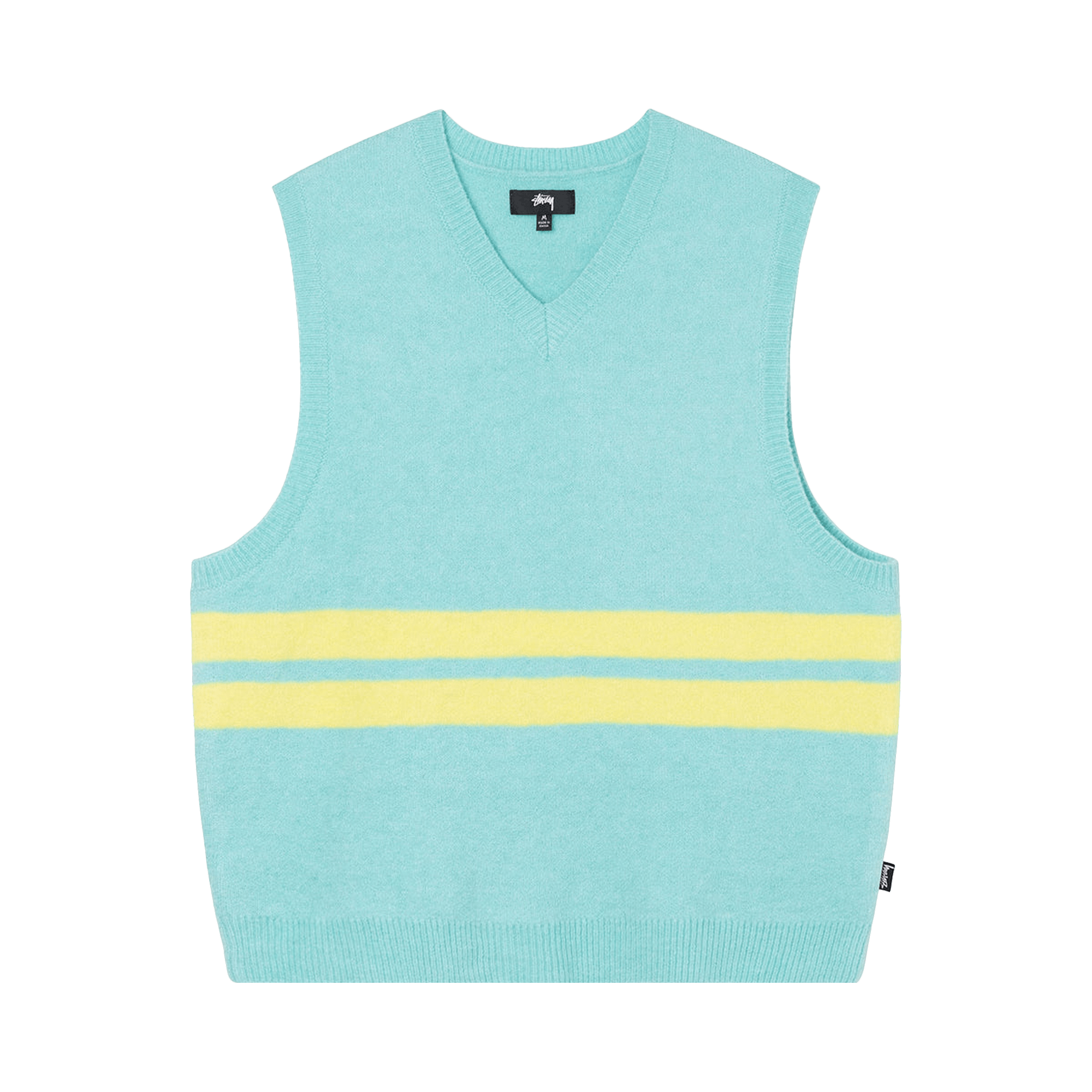 Stussy Brushed Mohair Vest 'Seafoam'