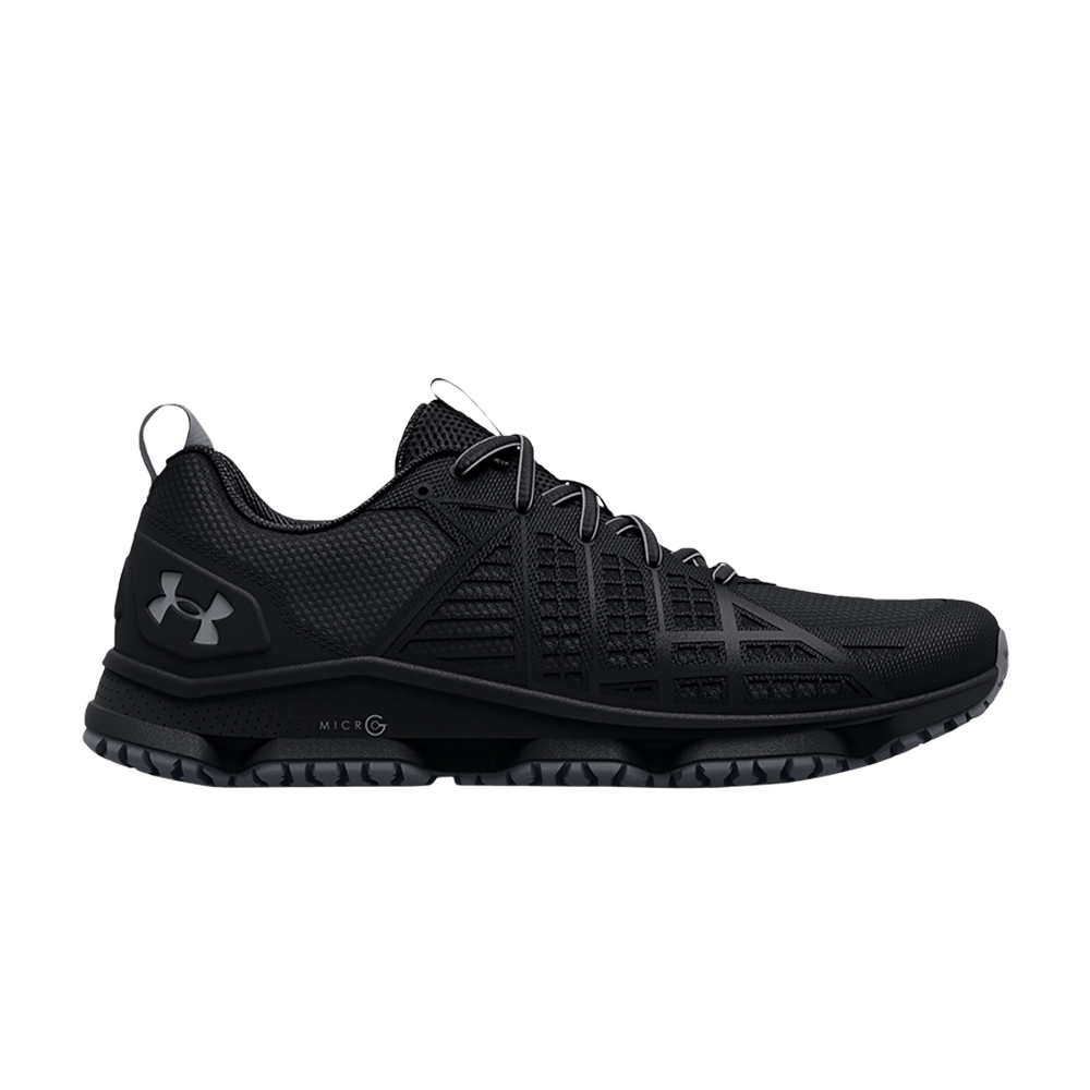 Pre-owned Under Armour Wmns Micro G Strikefast 'black Pitch Grey'