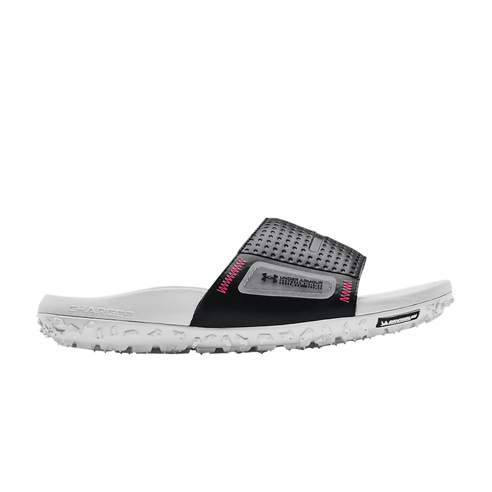 Pre-owned Under Armour Ft Sway Slide 'white Black'