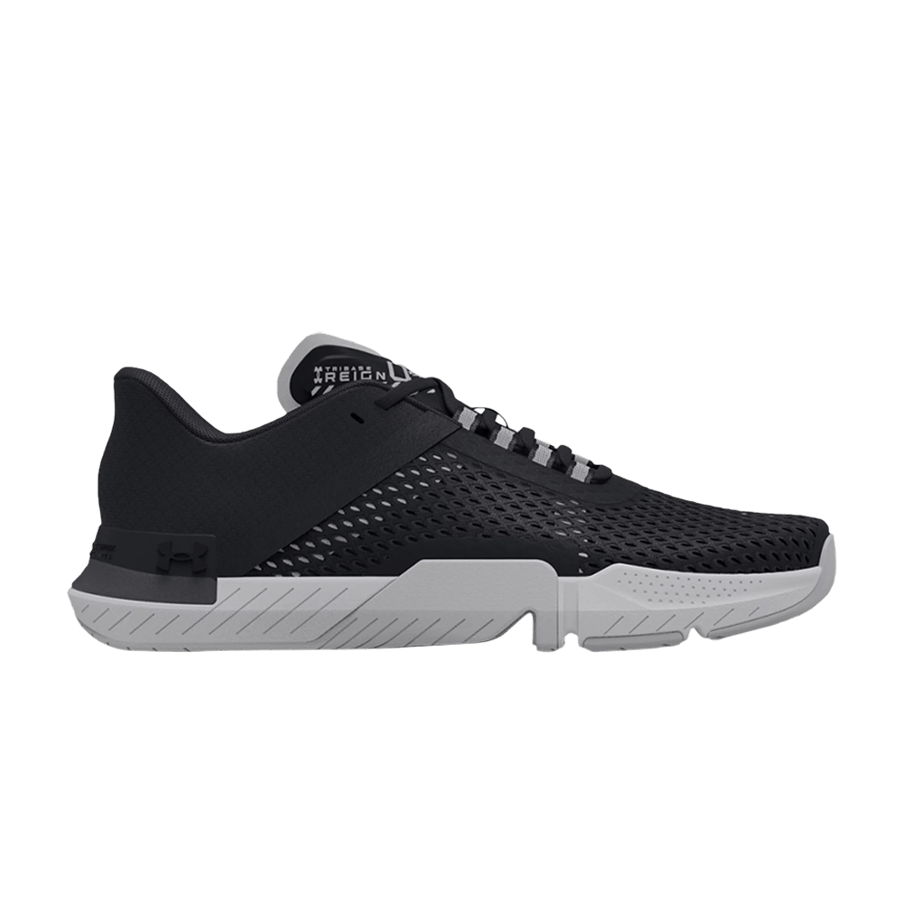 Pre-owned Under Armour Wmns Tribase Reign 4 'black Halo Grey'