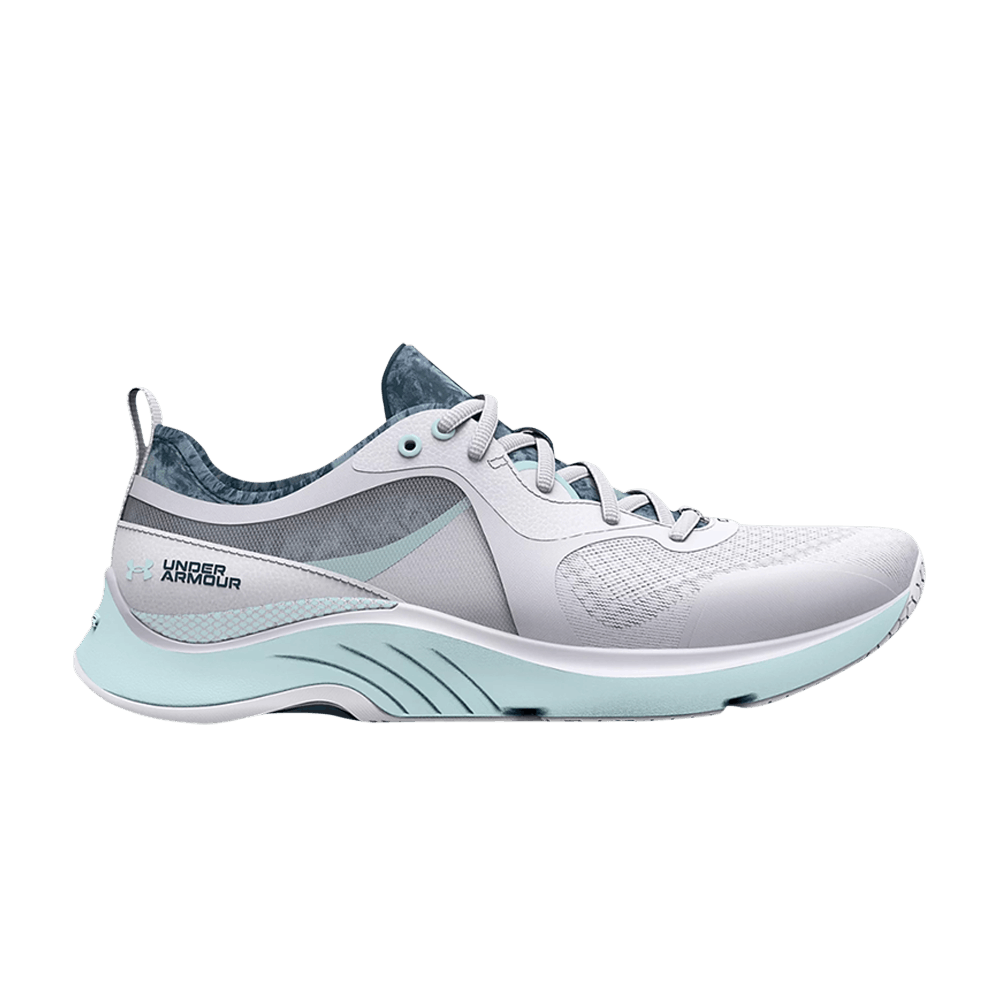 Pre-owned Under Armour Wmns Hovr Omnia 'white Breaker Blue'