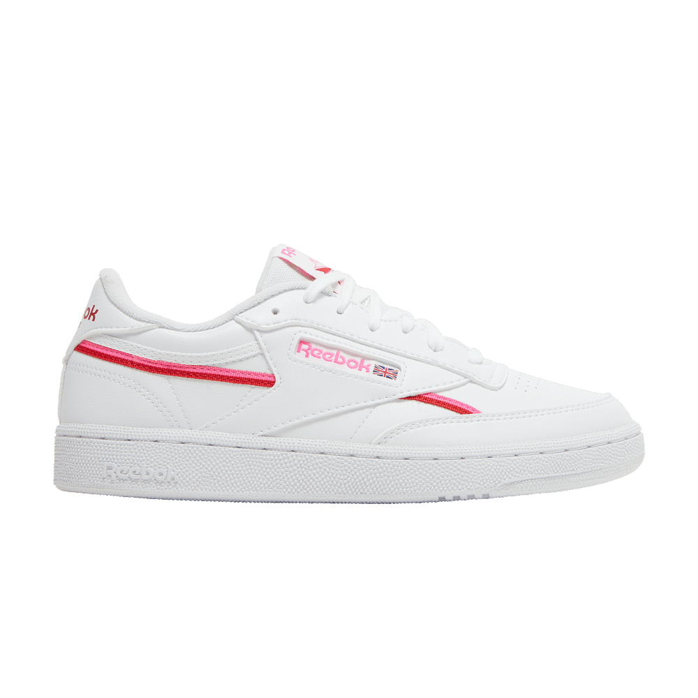 Reebok Wmns Club C 85 Vegan 'White Atomic Pink'