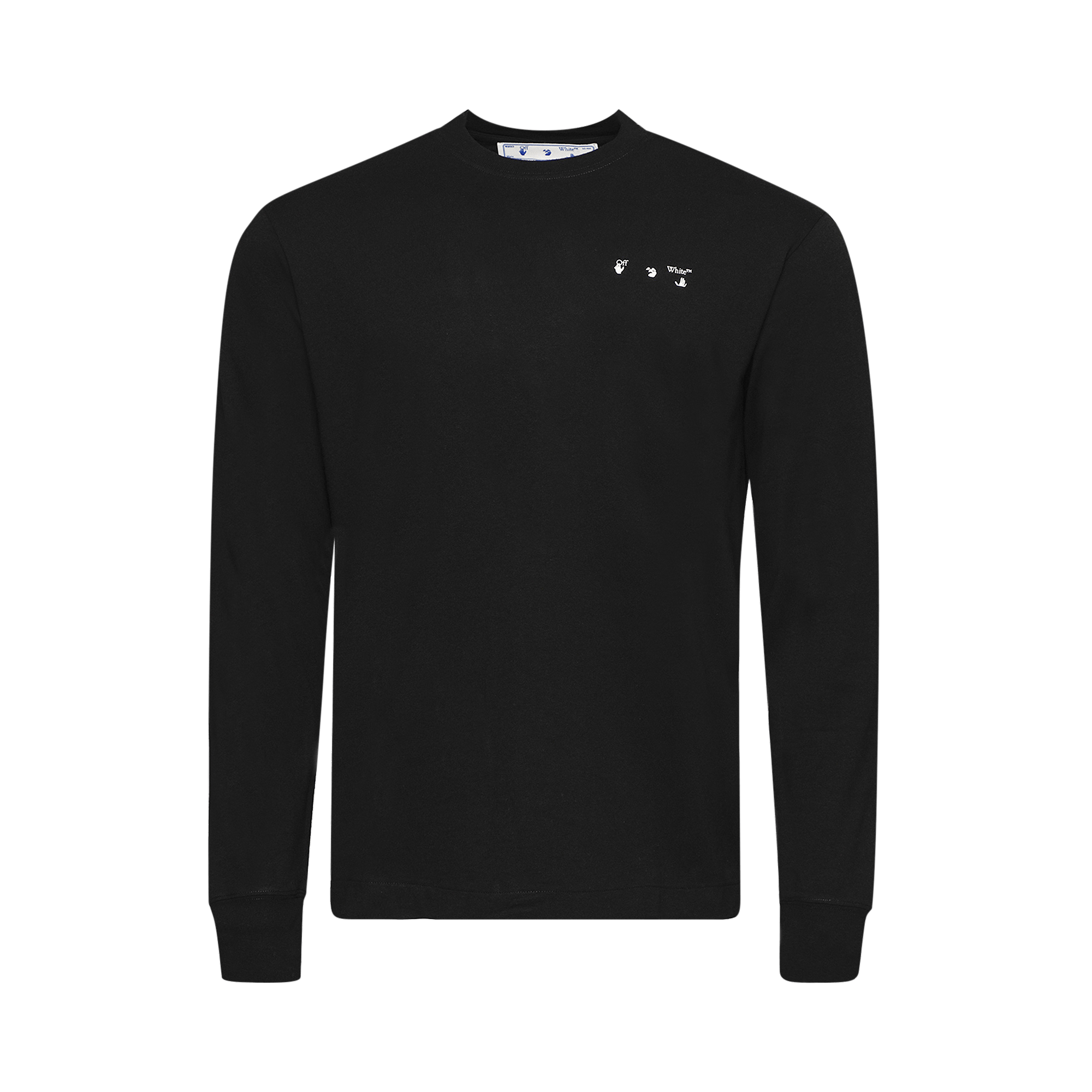 Off-White Caravag Paint Skate Long-Sleeve Tee 'Black'