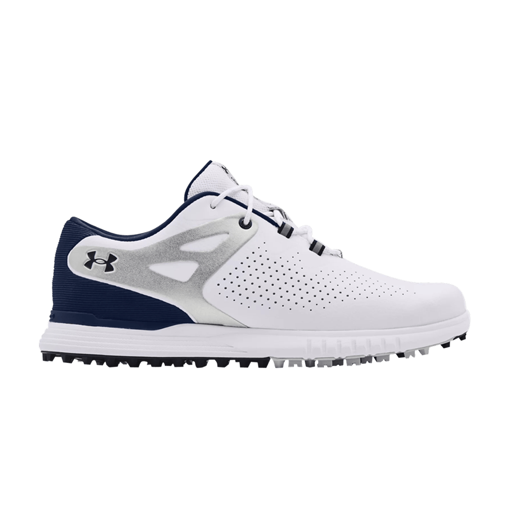 Pre-owned Under Armour Wmns Charged Breathe Spikeless 'white Academy'