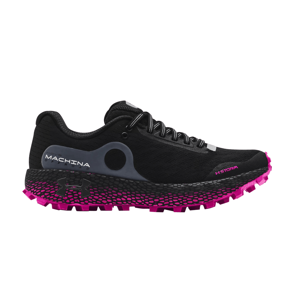 Pre-owned Under Armour Wmns Hovr Machina Off Road 'black Meteor Pink'