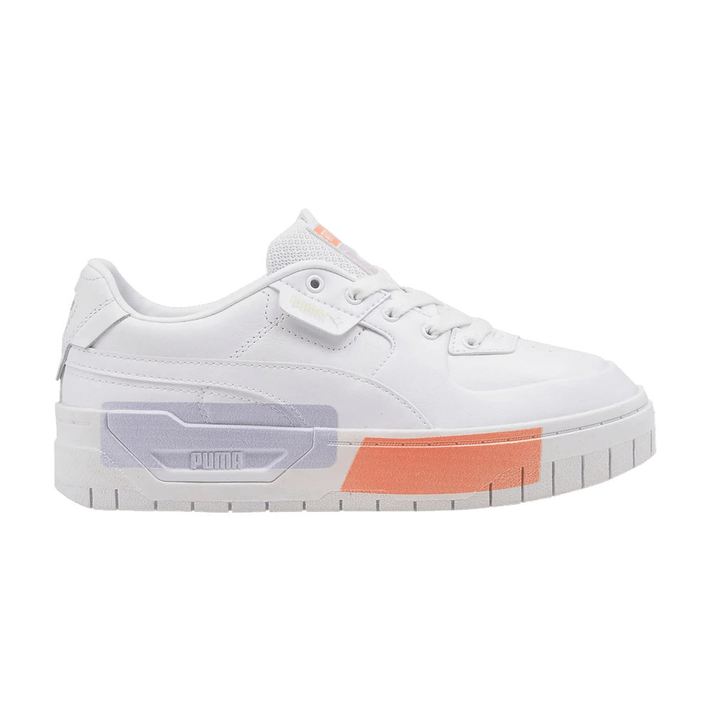 Pre-owned Puma Wmns Cali Dream Mis 'white Peach Pink'