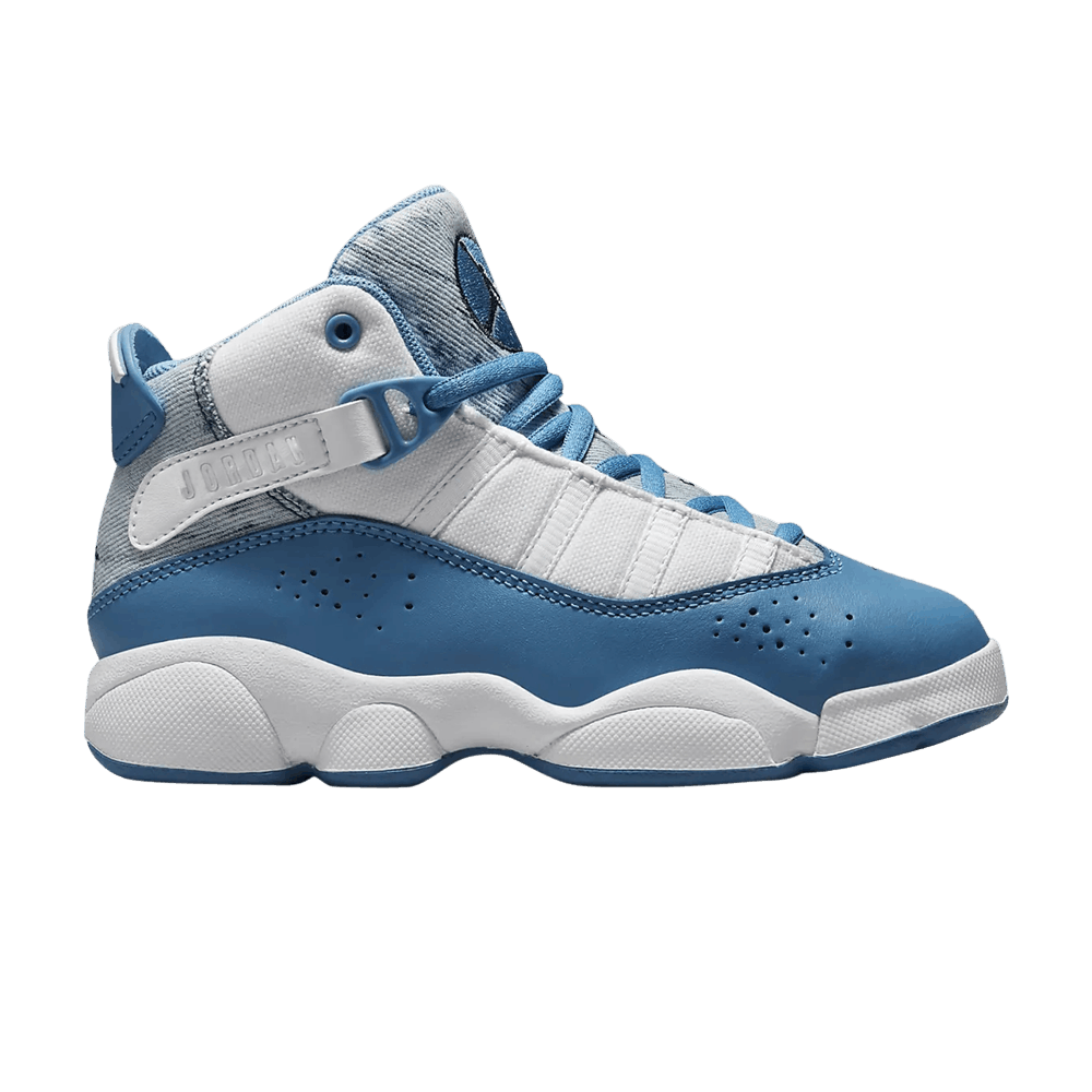 Air Jordan Jordan 6 Rings PS 'White Dutch Blue' - DM8955-100