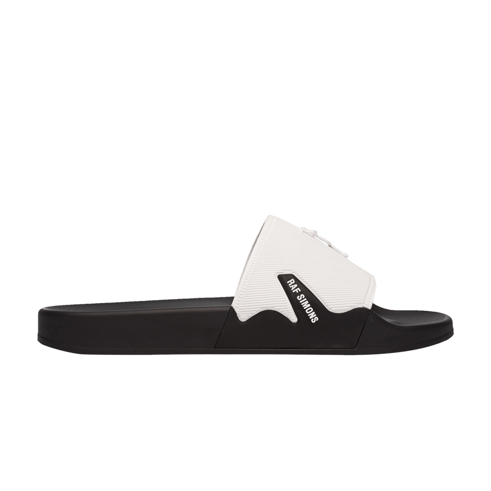 Buy Raf Simons Astra Slide 'White Black' - HR810001S 0062 | GOAT