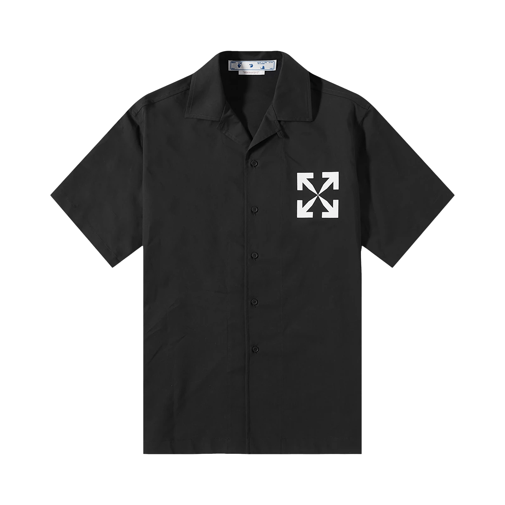 Off-White Single Arrow Holiday Shirt 'Black/White'