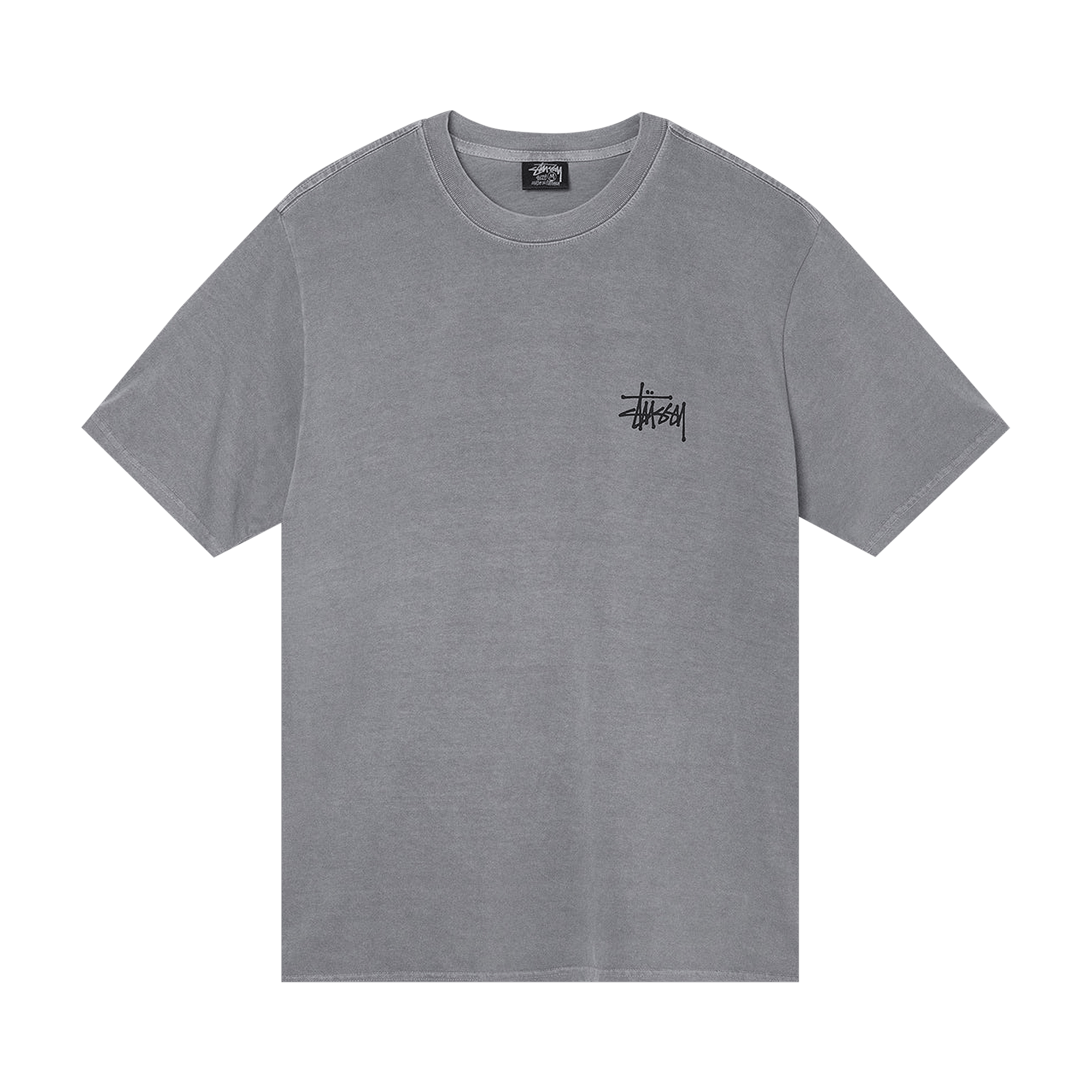Stussy Basic Pigment Dyed Tee 'Grey'