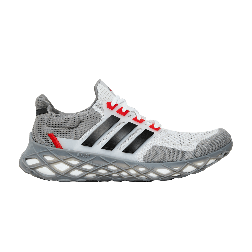 adidas UltraBoost Web DNA 'Grey Vivid Red'