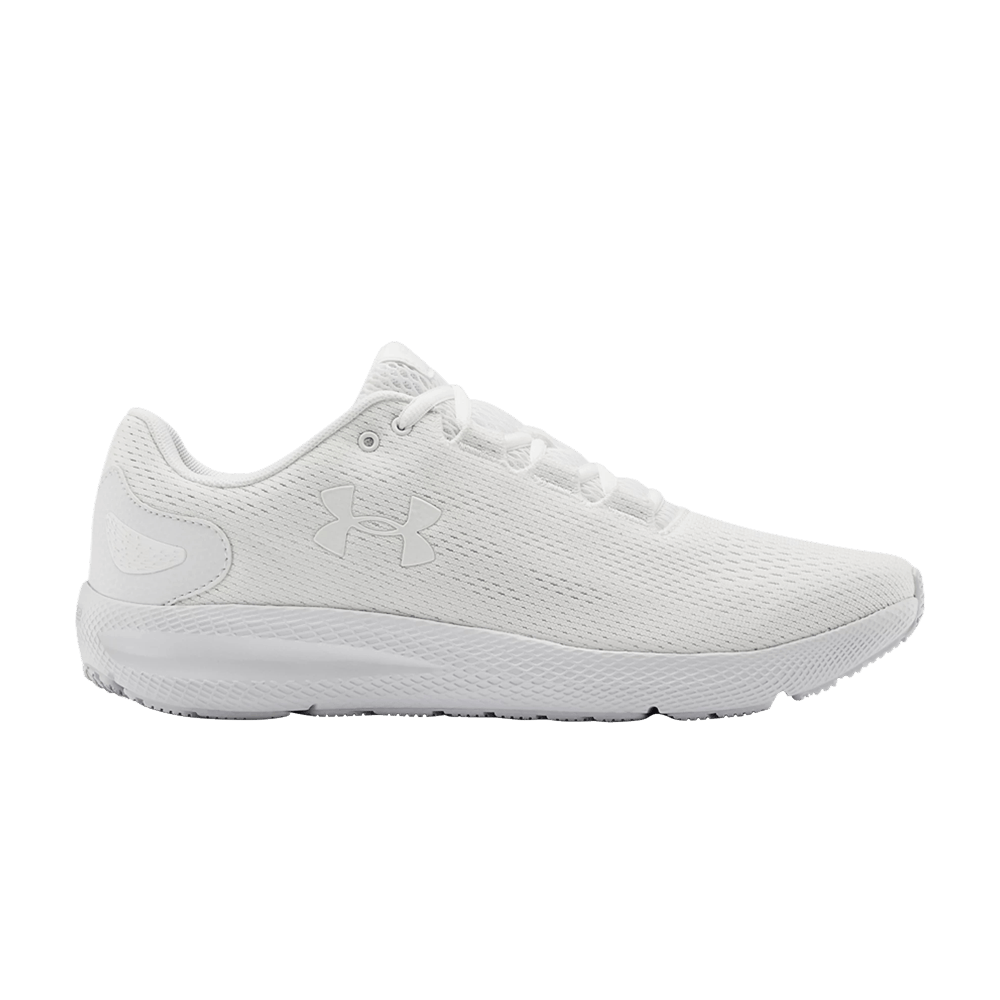 Pre-owned Under Armour Charged Pursuit 2 'triple White'