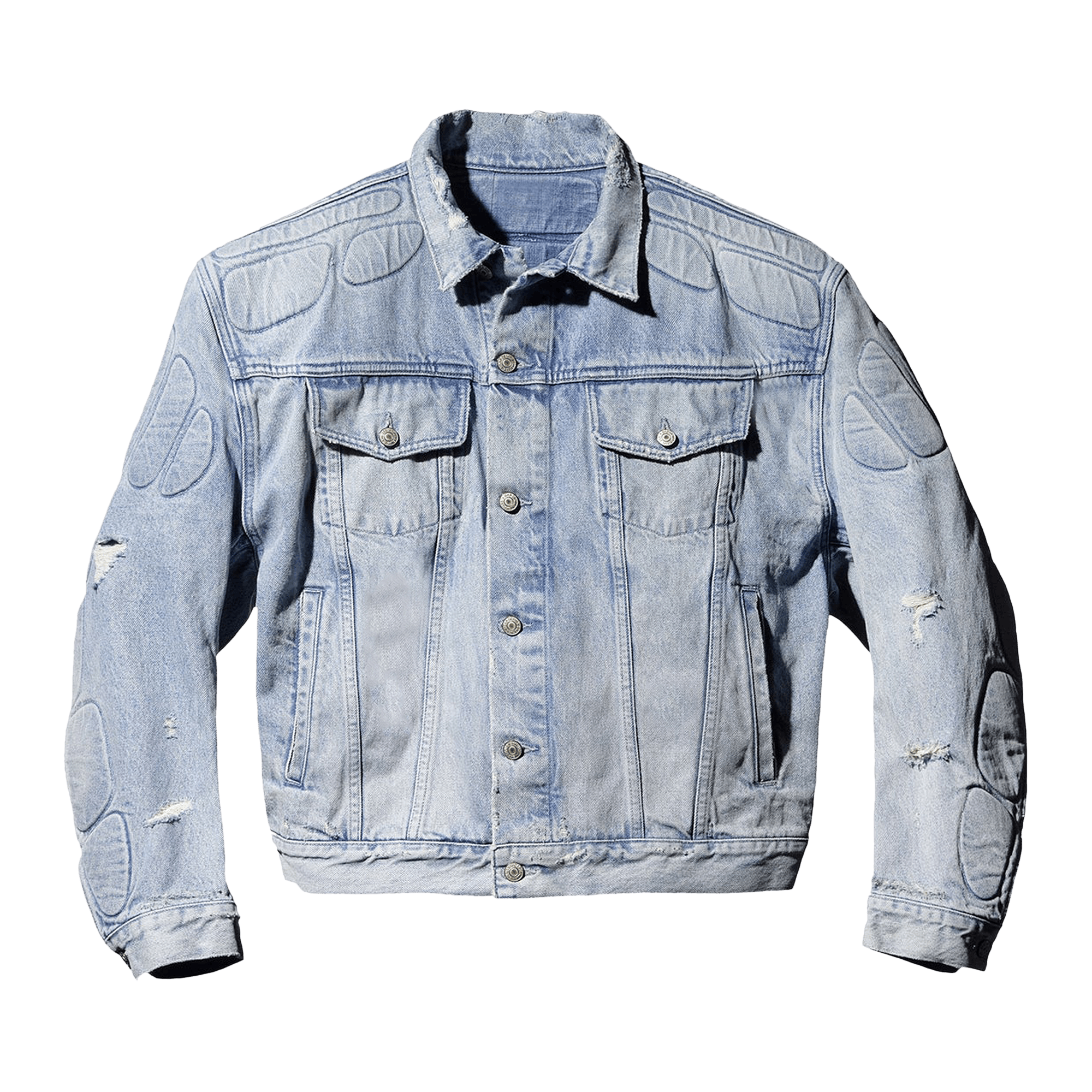 Yeezy Gap Engineered by Balenciaga Padded Denim Jacket 'Blue'