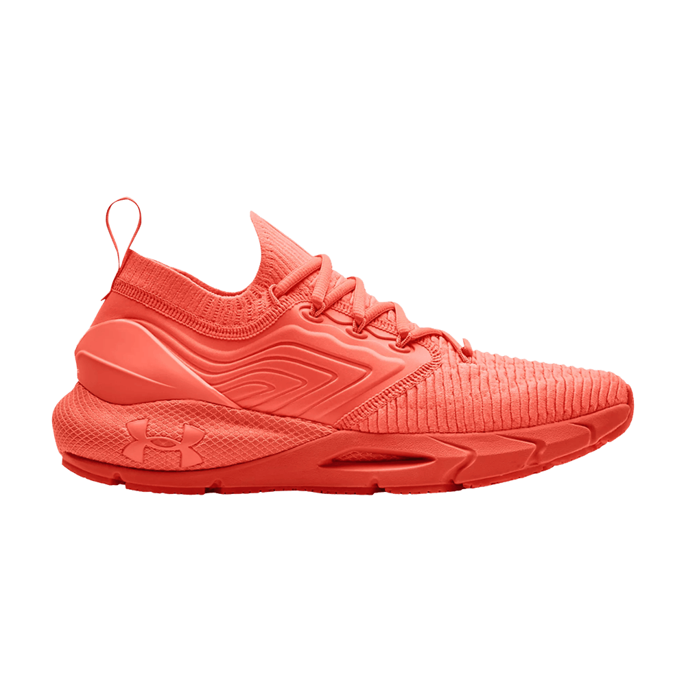 Pre-owned Under Armour Hovr Phantom 2 Intelliknit 'electric Tangerine' In Red