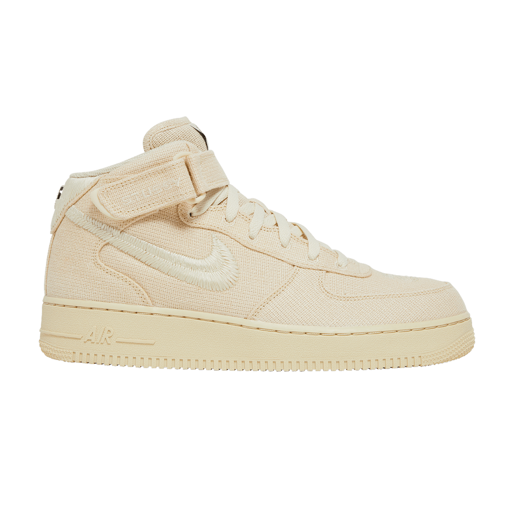 Stussy x Nike Air Force 1 Mid 'Fossil'