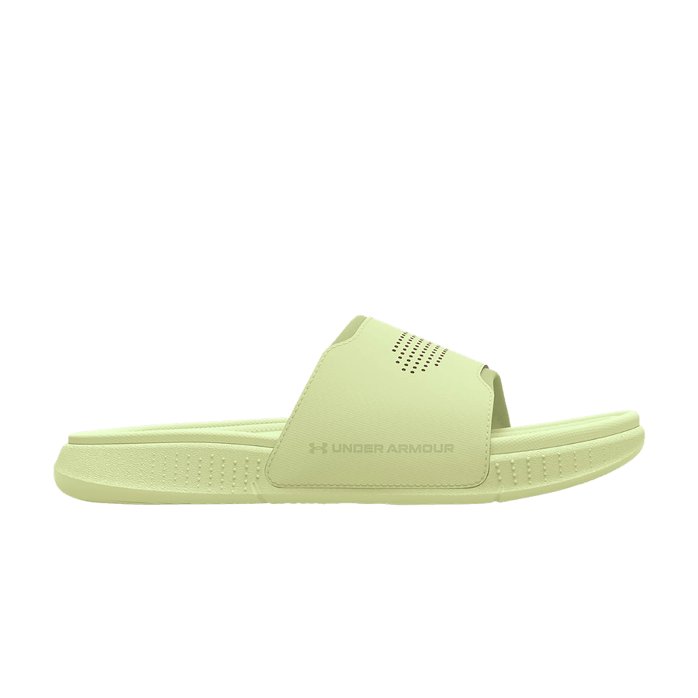 Pre-owned Under Armour Ansa Elevate Slide 'pale Olive' In Green
