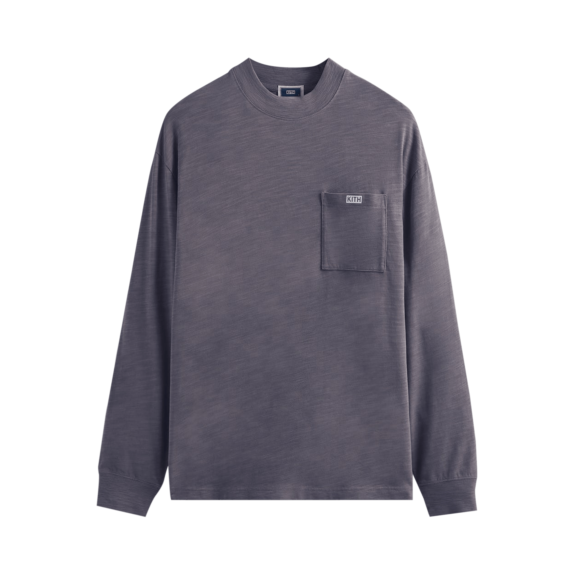 Kith Long-Sleeve Mock Neck Pocket JFK 'Granite'