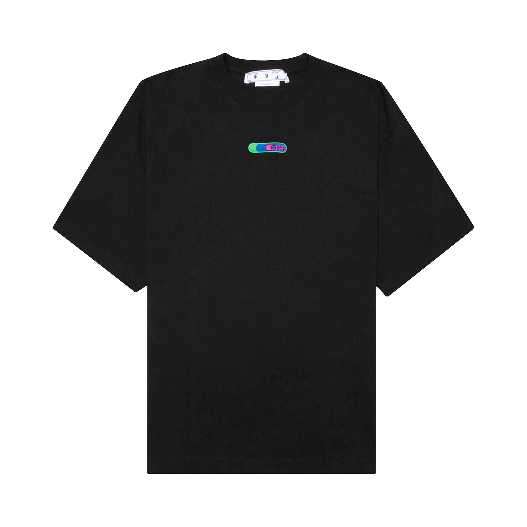 Off-White Weed Arrows Over Skate Short-Sleeve Tee 'Black/Green'