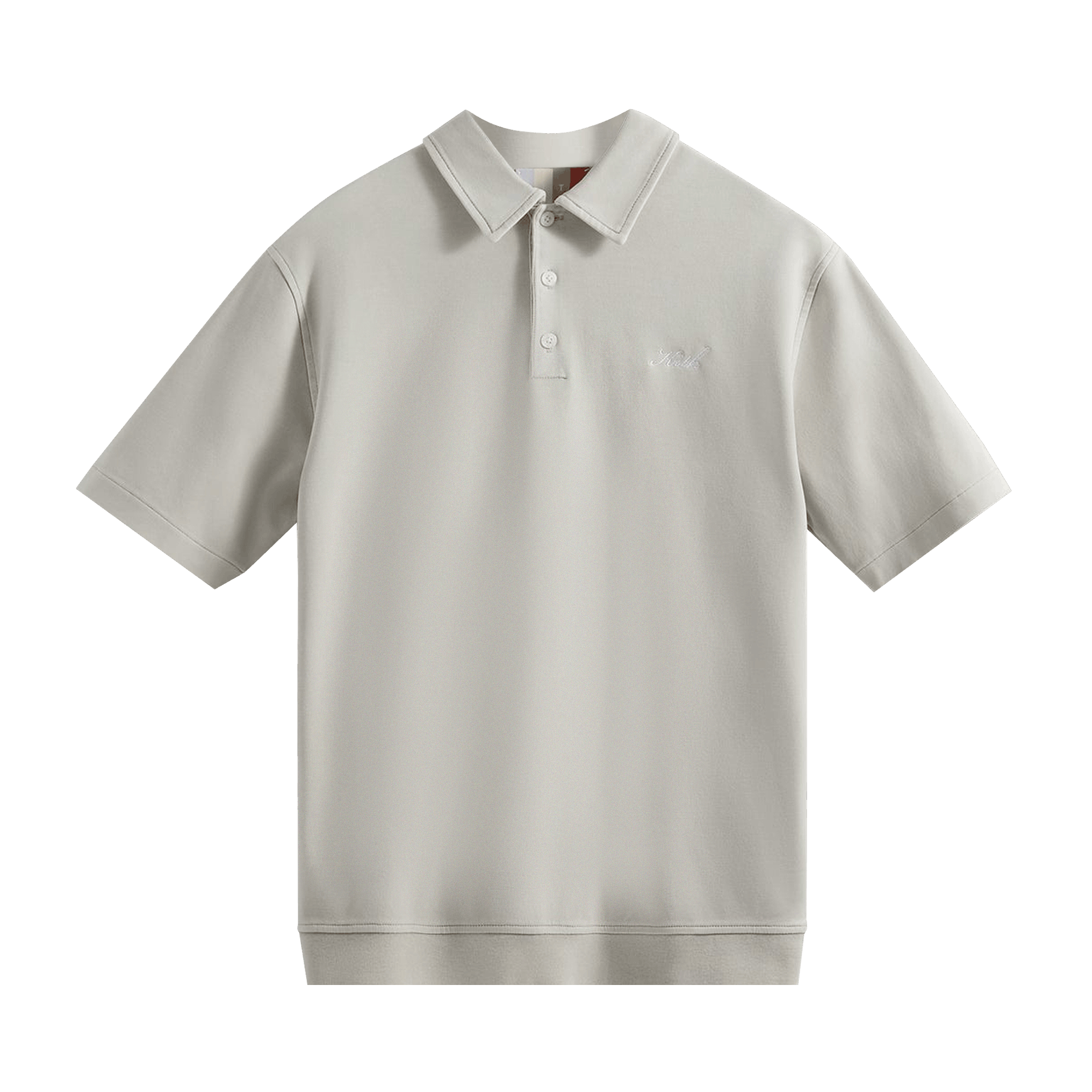 Kith Crystal Washed Graham Polo 'Chalk'