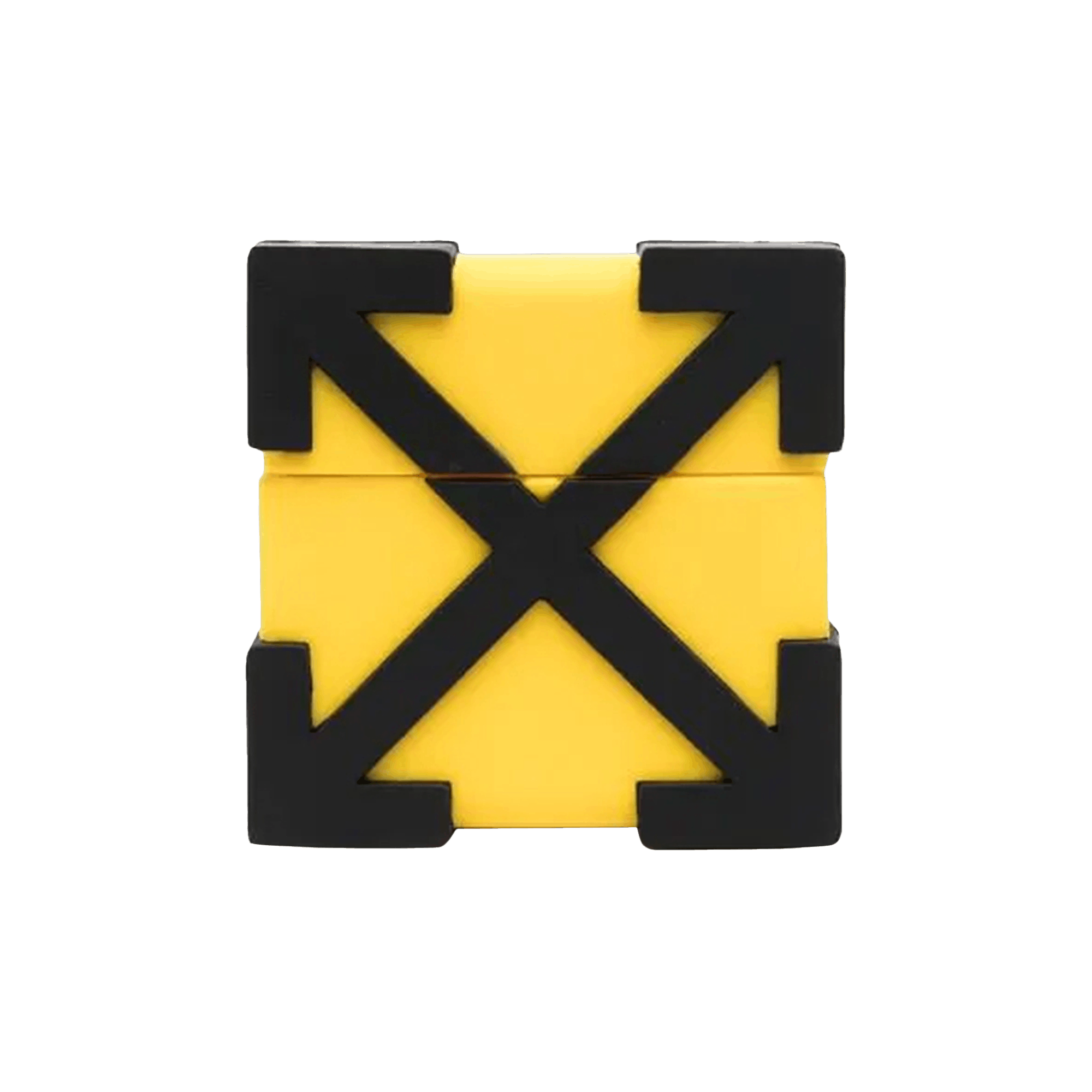 Off-White Arrow Airpods Case 'Yellow/Black'