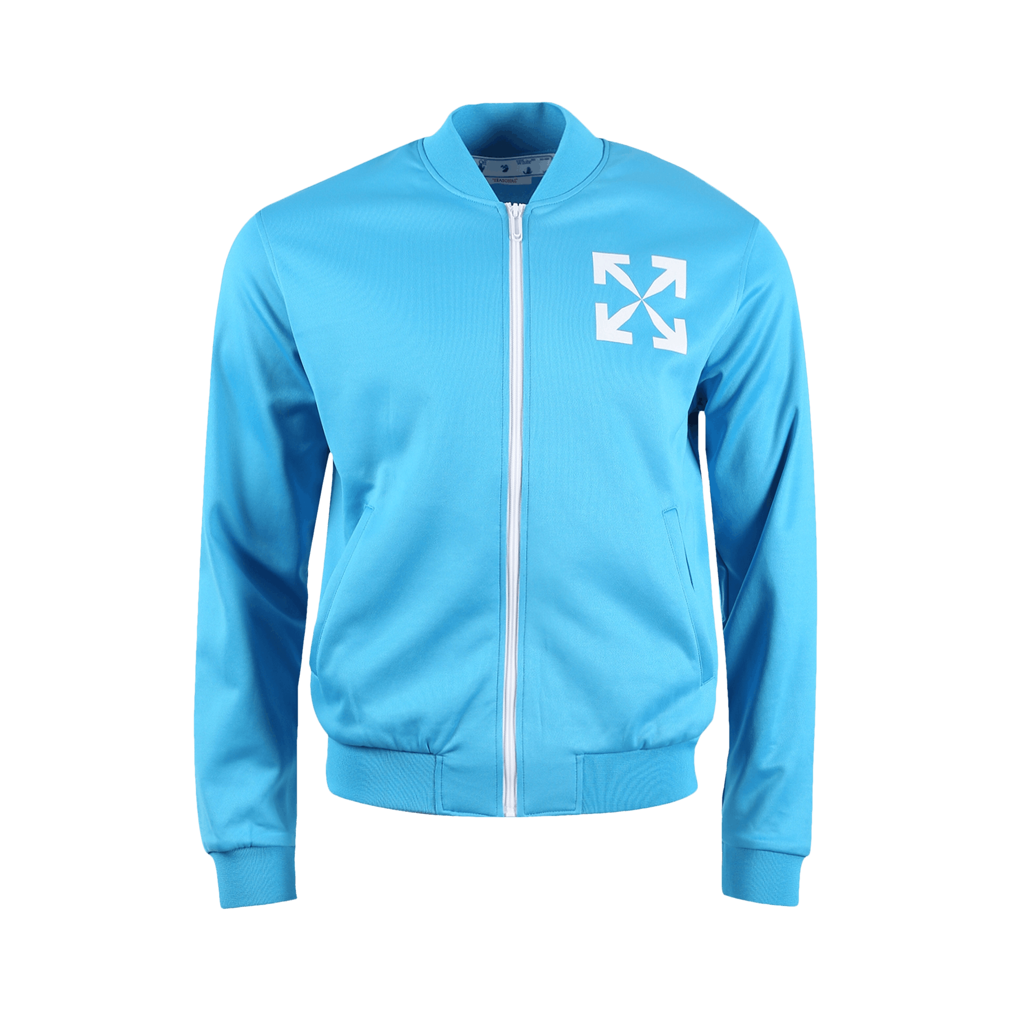 Off-White Single Arrow Slim Tracktop 'Cyan Blue/White'