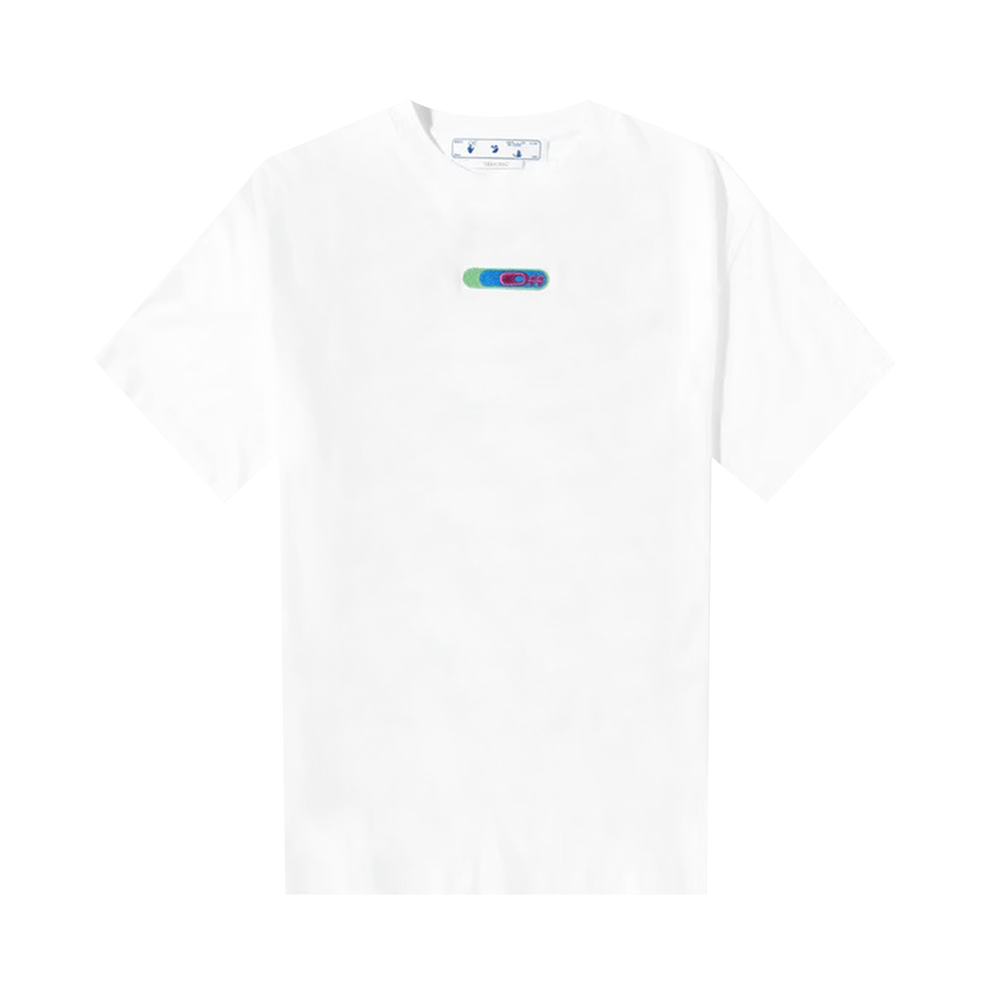 Off-White Weed Arrows Over Skate Tee 'White/Green'