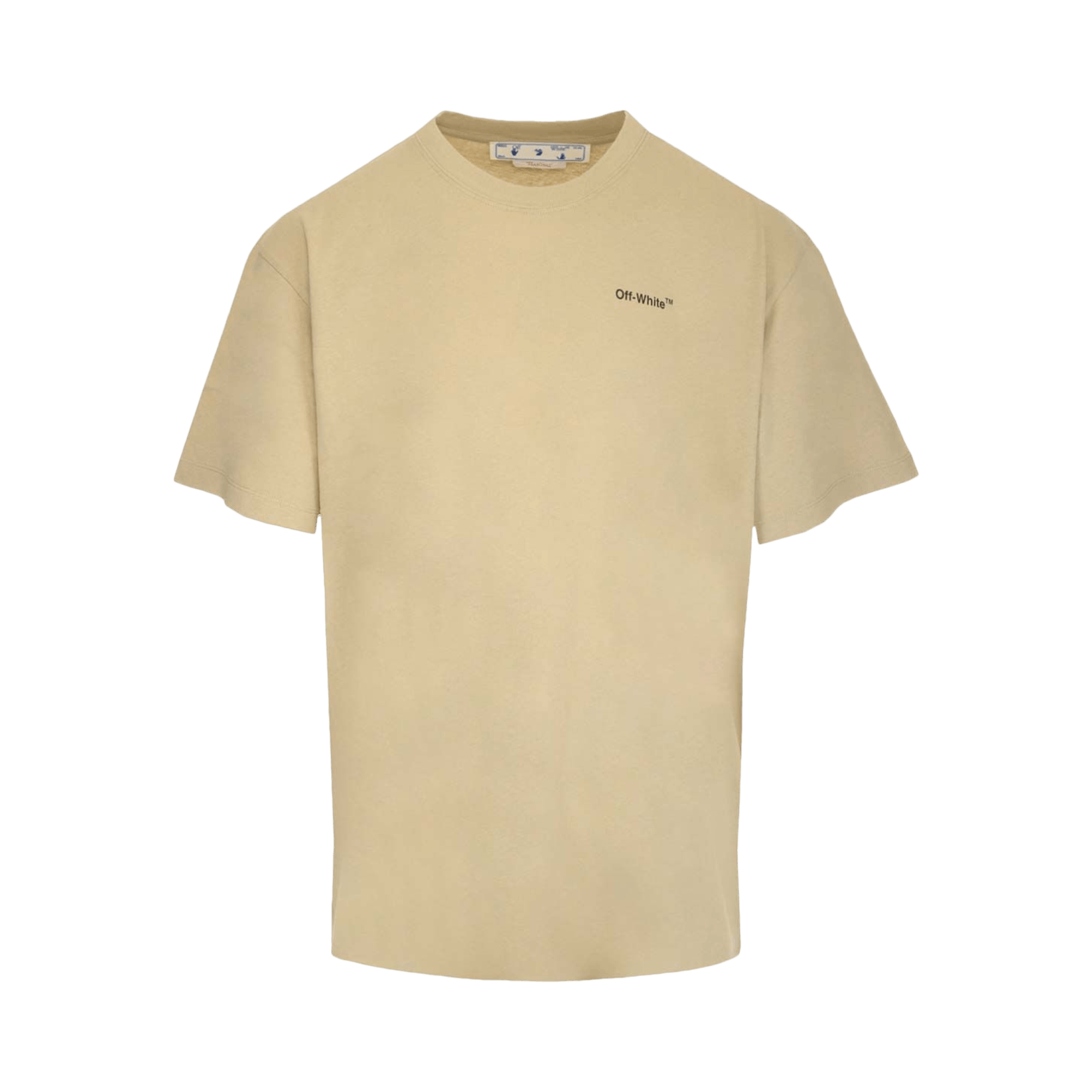 Off-White Caravaggio Arrow Over Tee 'Dark Sand/Black'